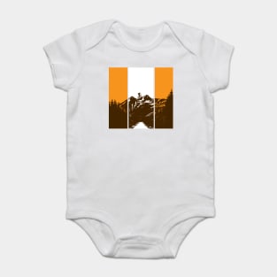 New Mountain Biking Baby Bodysuit